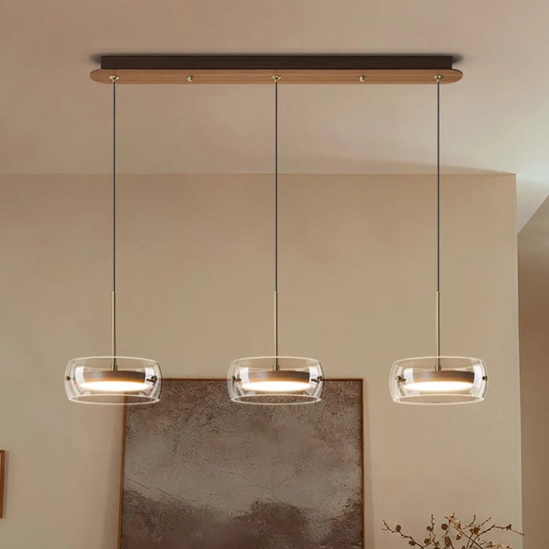 Modern Minimalist Style LED Hanging Chandelier Pendant Light Fixture