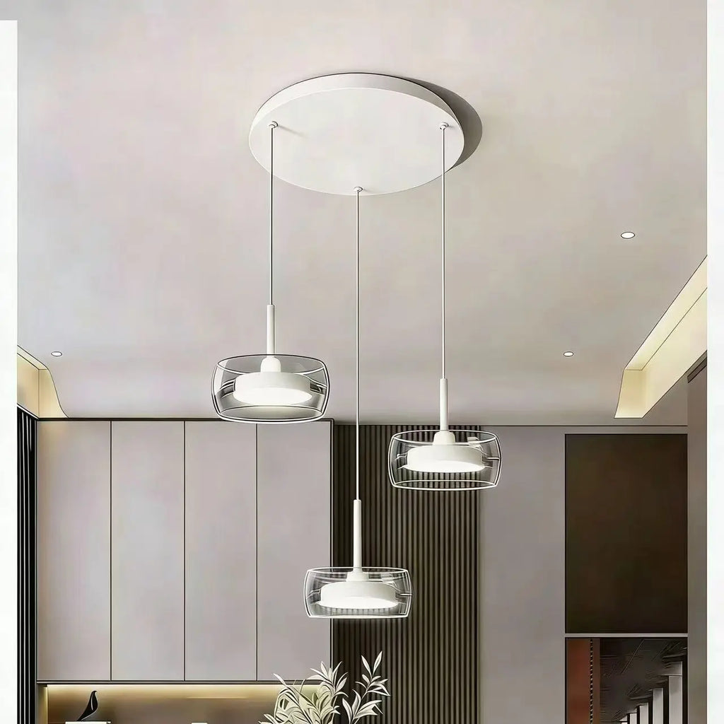 Modern Minimalist Style LED Hanging Chandelier Pendant Light Fixture