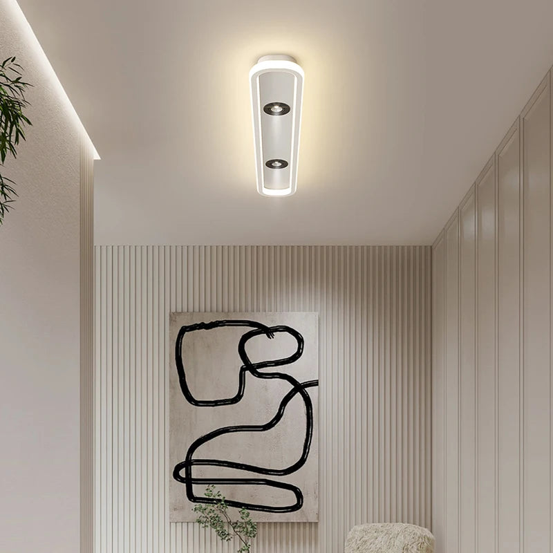 Minimalist LED long Ceiling Light spot lamp Bedroom Cloakroom Ceiling Lamp for Entrance Foyer Ultra-thin Corridor Balcony lamp