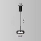 Modern Minimalist Style LED Hanging Chandelier Pendant Light Fixture