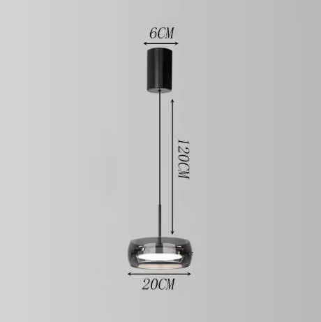 Modern Minimalist Style LED Hanging Chandelier Pendant Light Fixture